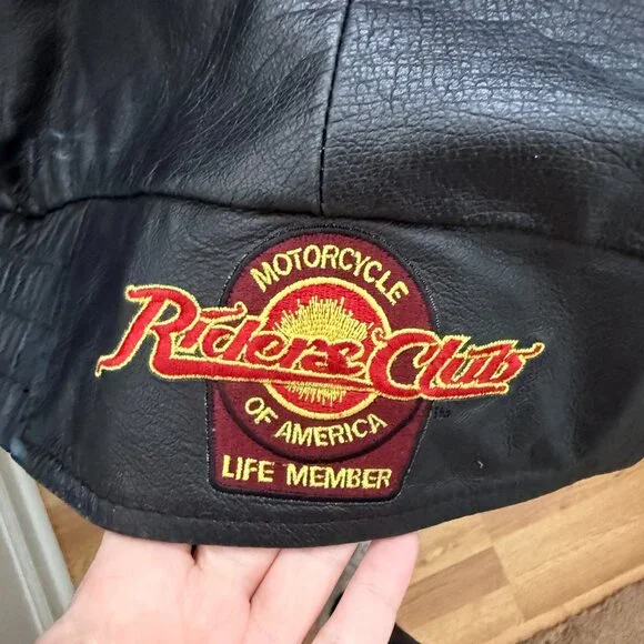 Vintage Harley-Davidson Riders Club Genuine Leather Jacket | XL - Picture 7 of 12
